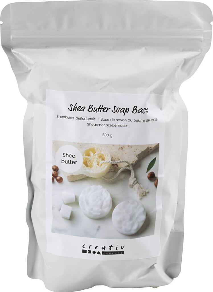 Sheasmør Sæbemasse - Granulat - 500 G
