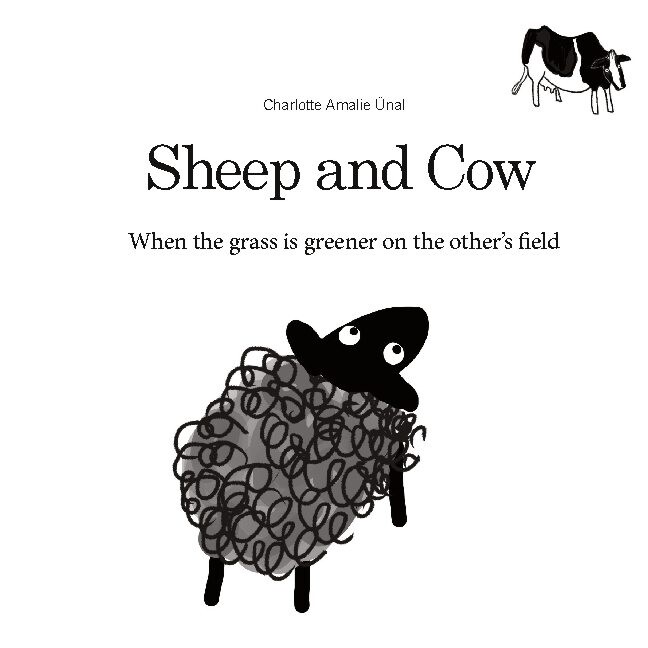 Sheep And Cow - Charlotte Amalie ünal - English Book