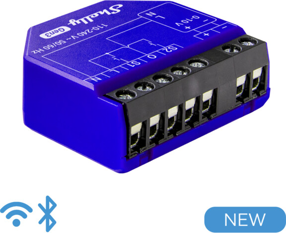 Shelly - Dimmer 0/1-10v Pm Gen3