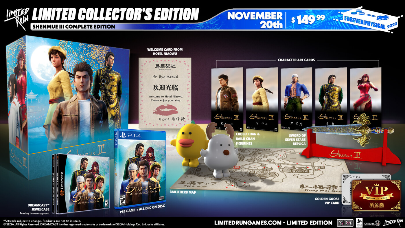 Shenmue Iii: Complete Edition - Collectors Edition (import) - PS4
