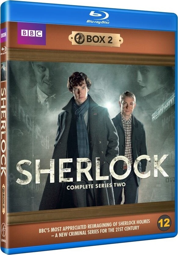 Se Sherlock Holmes - Sæson 2 - Bbc - Blu-Ray - Tv-serie hos Gucca.dk