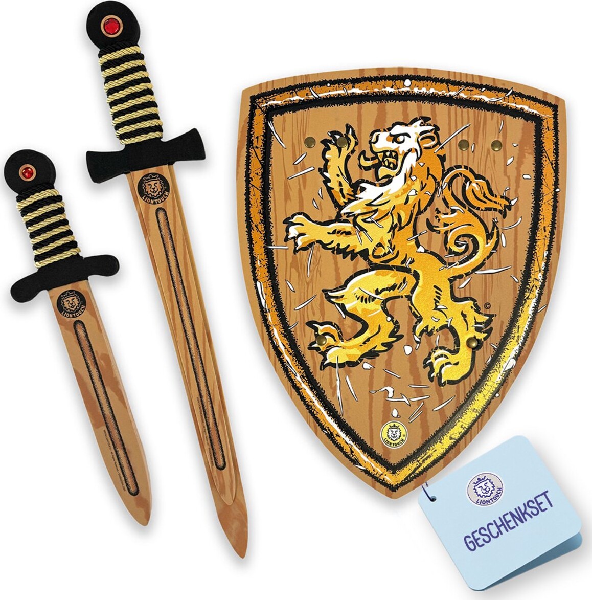 Liontouch - Woodylion - Skumsværd, Dagger Og Skjold Til Børn