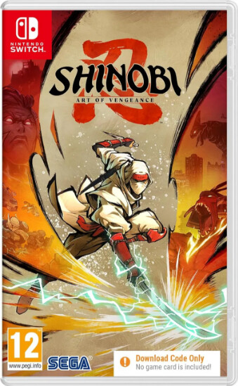Shinobi Art Of Vengeance - Kode I Boks - Nintendo Switch