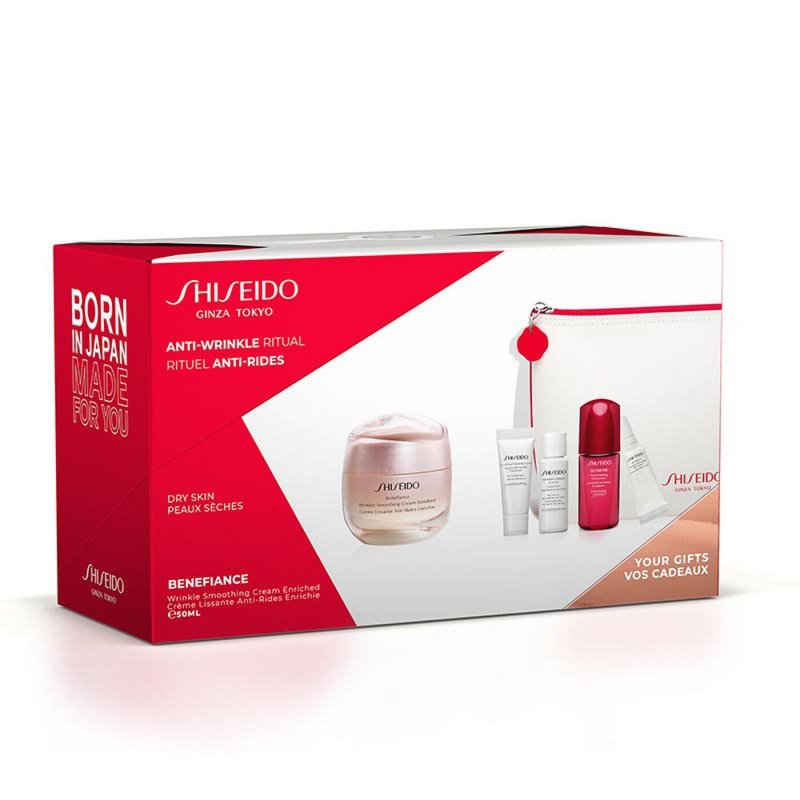 Shiseido Gaveæske - Benefiance Anti-wrinkle Ritual | Se tilbud køb på Gucca.dk