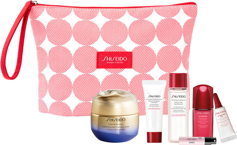 Billede af Shiseido - Vital Perfection Uplifting And Firming Cream - Gavesæt hos Gucca.dk