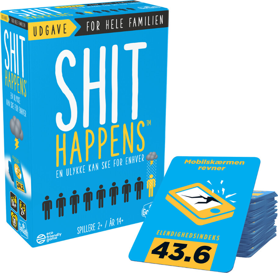 Shit Happens: Family Edition (Dansk) - Party Game