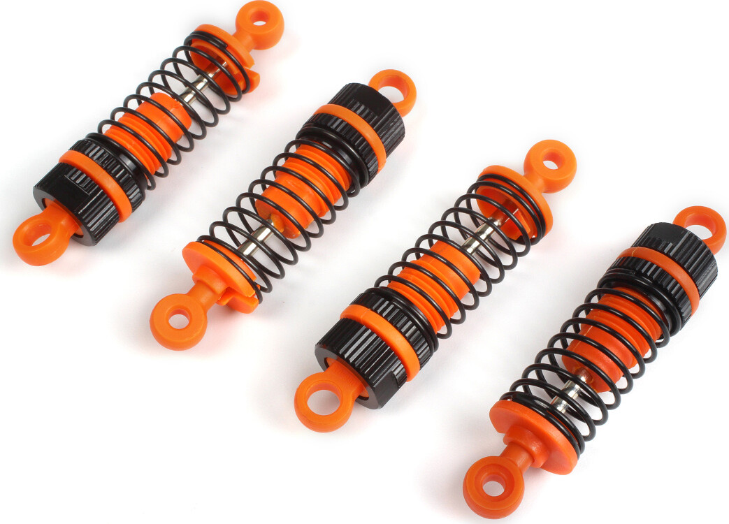 Shock Absorber Set (orange/4pcs) - Mv150520 - Maverick Rc