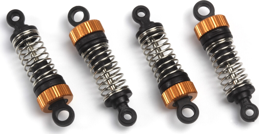 Shock Absorber Set (orange/4pcs) - Mv150721 - Maverick Rc