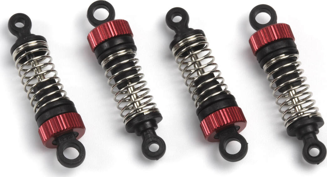 Shock Absorber Set (red/4pcs) - Mv150720 - Maverick Rc