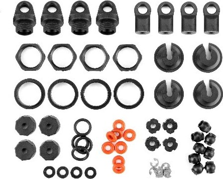 Shock Parts Set (4 Shocks) - Hp117047 - Hpi Racing