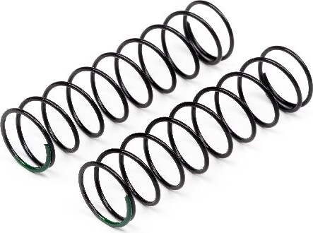 Billede af Shock Spring Rear Soft 1.3x70x9.5 (green/2pcs) - Mv29137 - Maverick Rc