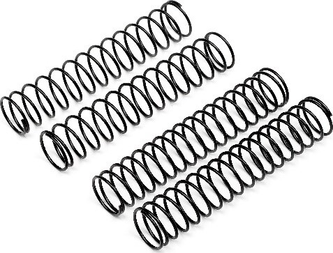 Shock Spring Set (front/rear/black/4pcs) - Hp102600 - Hpi Racing