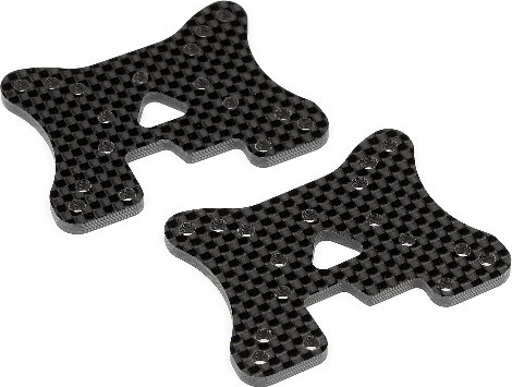 Shock Tower (woven Graphite/3mm/2pcs) - Hp109011 - Hpi Racing