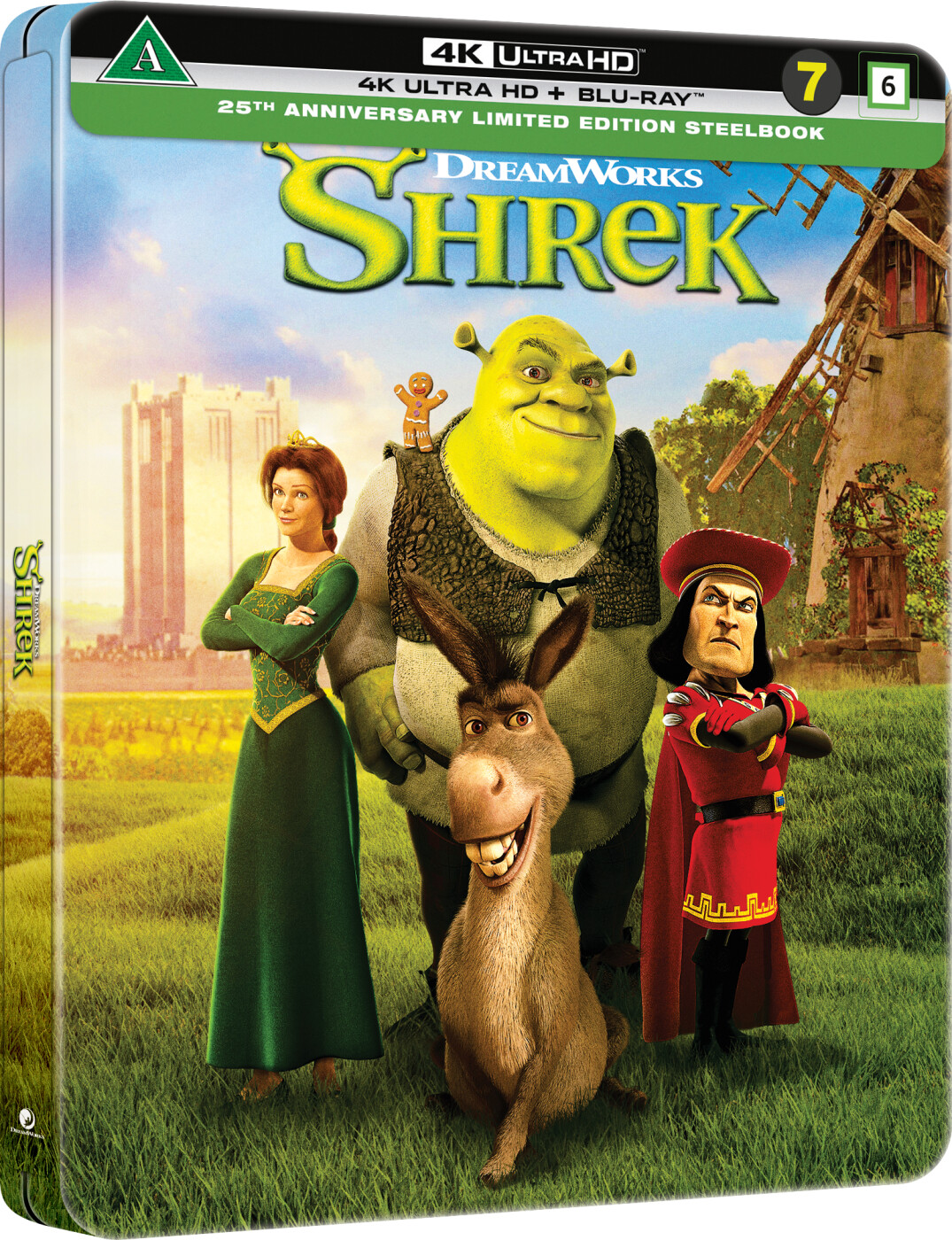 Shrek - 25th Anniversary - Steelbook - 4K Blu-Ray