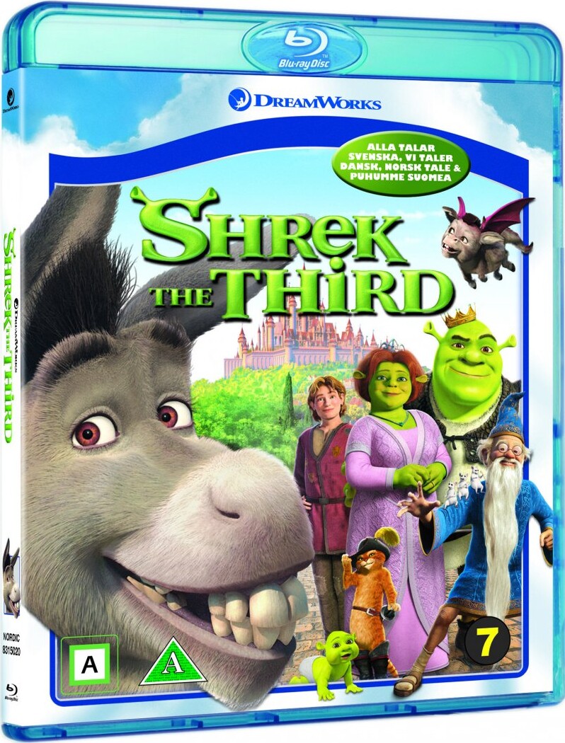 Shrek 3 - Shrek Den Tredje - Blu-Ray