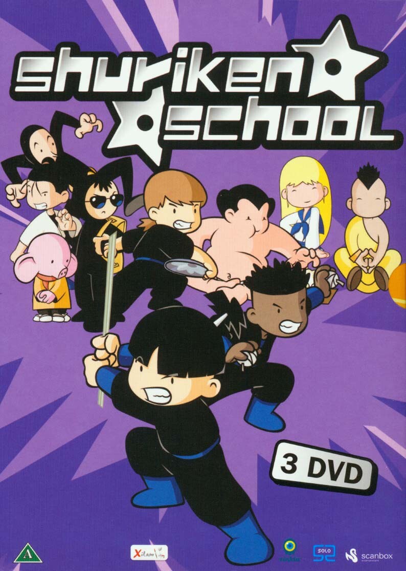 Billede af Shuriken School 1-3 - Box Set - DVD - Film