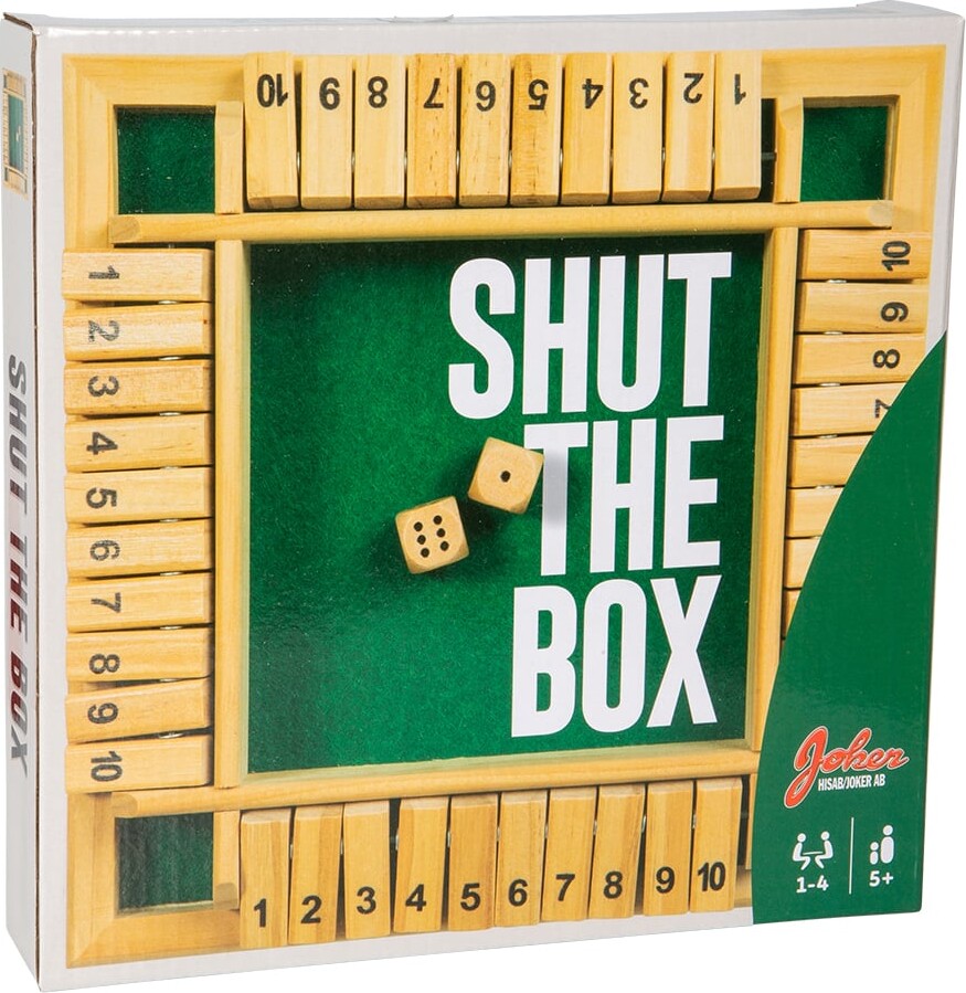 Shut The Box Spil - Goki