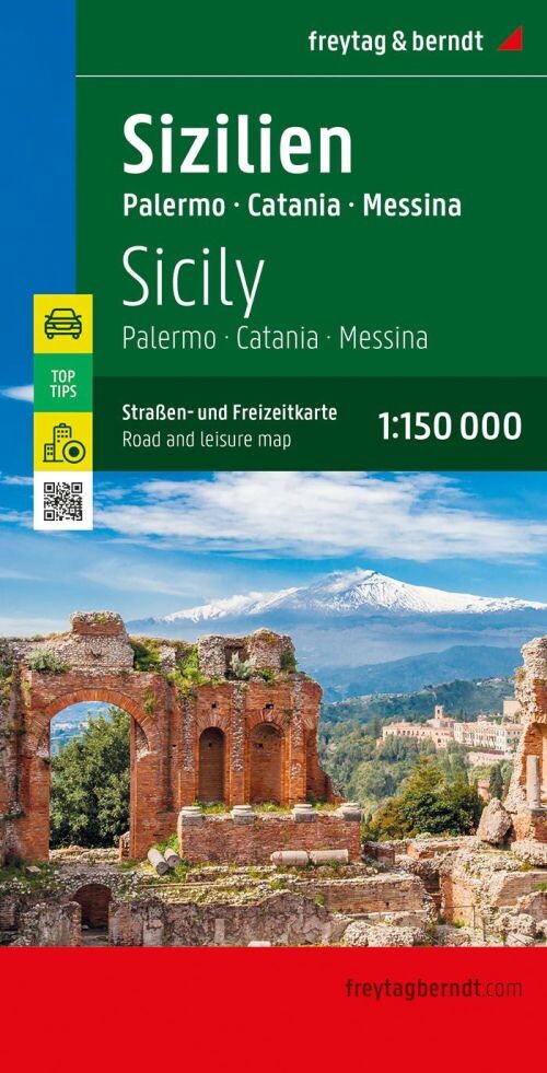Freytag & Berndt - Sicily - Palermo, Catania, Messina - English book