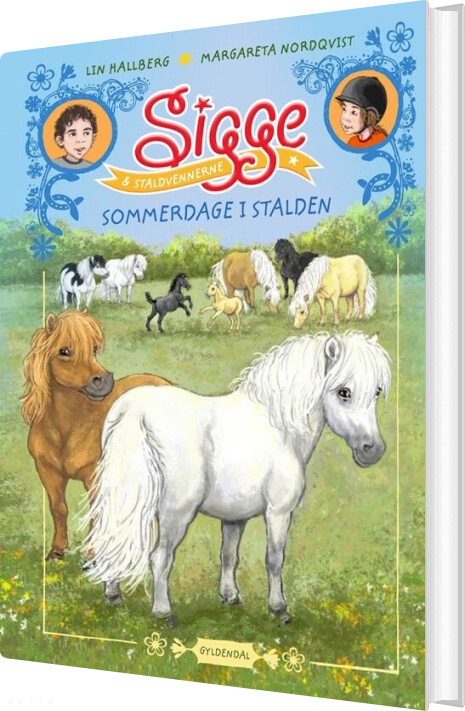 Sigge Og Staldvennerne - Sommerdage I Stalden - Lin Hallberg - Bog