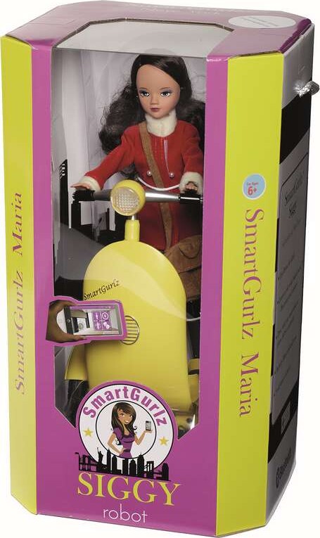Smartgurlz - Siggy Robot - Maria - Styr Via App