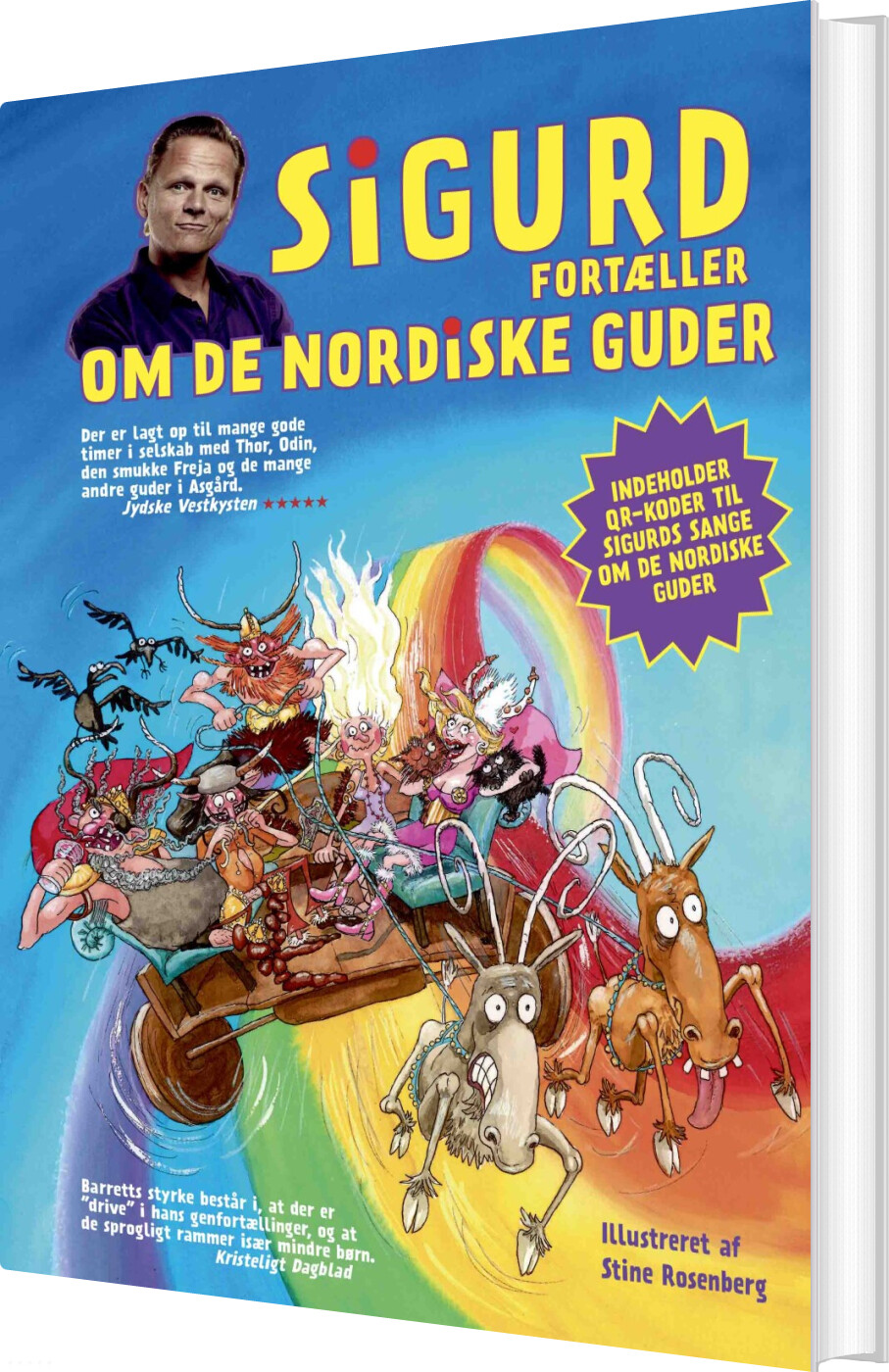 Billede af Sigurd Fortæller Om De Nordiske Guder - Sigurd Barrett - Bog