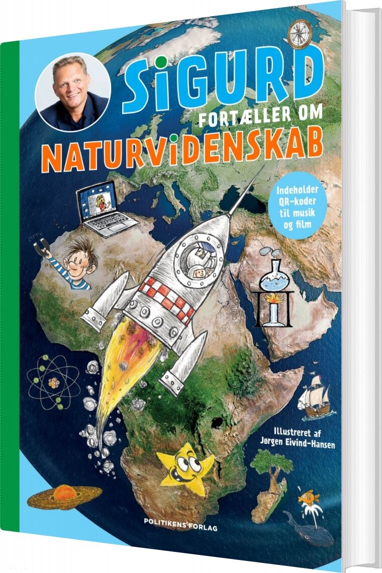 Billede af Sigurd Fortæller Om Naturvidenskab - Sigurd Barrett - Bog