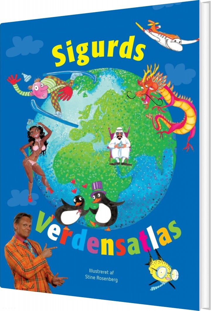 Tag dine børn med på en farverig og lærerig rejse med Sigurds Verdensatlas af Sigurd Barrett! Denne smukt illustrerede bog forvandler geografi til en uforglemmelig oplevelse, hvor børnene får indblik i verdens mangfoldighed. Med Sigurd Barretts velkendte fortællestil og underholdende formidling bliver rejser rundt i verden både spændende og appetitlige. Bogen er perfekt til at vække nysgerrighed og interesse for geografi hos de unge.

**Hovedegenskaber:**
1. Fantastisk illustreret med farverige billeder.
2. Engagerende fortællinger om forskellige lande.
3. Lettilgængelig geografi for børn.
4. Stimulerer nysgerrighed og viden om verden.
5. Underholdende og lærerig for hele familien.
6. Forfatteren Sigurd Barrett er kendt og elsket af børn.