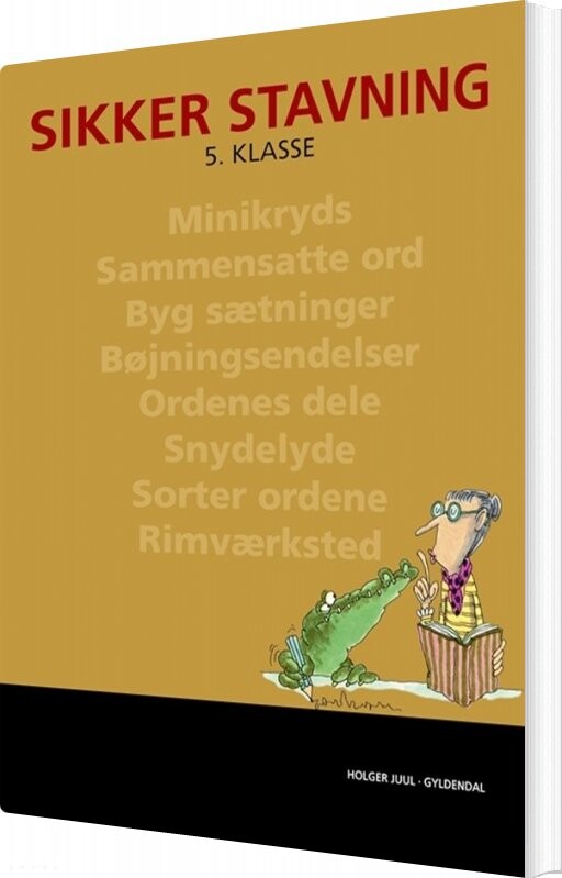 Billede af Sikker Stavning 5. Klasse - Holger Juul - Bog