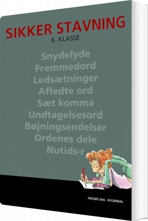 Billede af Sikker Stavning 6. Klasse - Holger Juul - Bog
