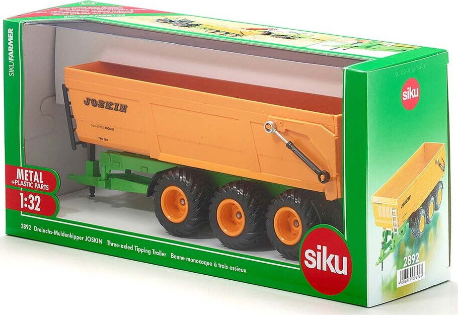 Siku - Joskin Tre-akslet Tiptrailer Legetøj - 1:32 - 2892