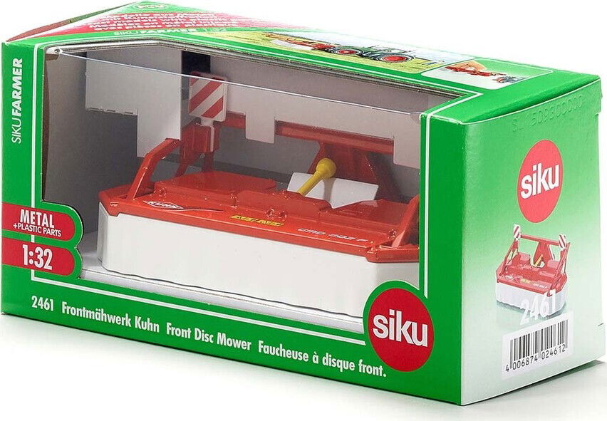 Siku 2461 - Kuhn Front Disc Slåmaskine Til Legetøjstraktor - 1:32