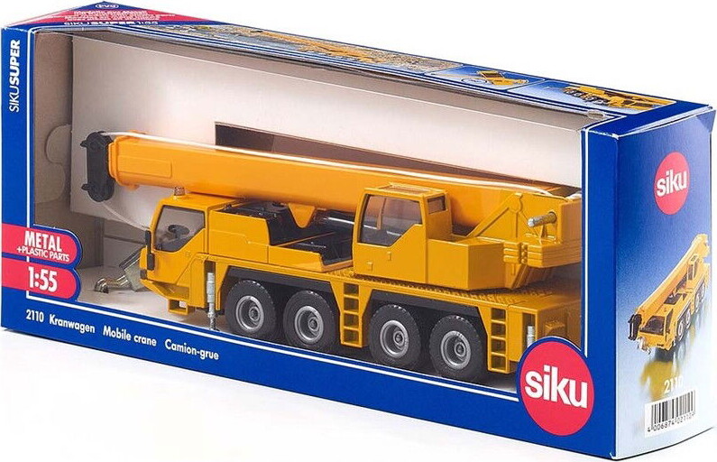 Siku 2110 - Kran Legetøjsbil - Mobile Crane - Siku Super - 1:55