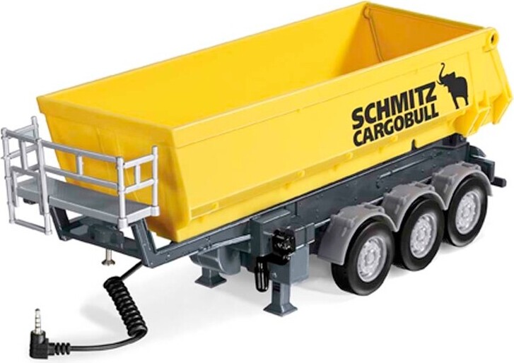 Siku - 3 - Akslet Semi - Trailer Med Tip