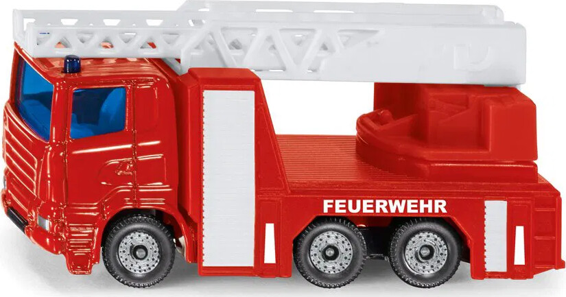 Siku 1015 - Brandbil Legetøj Med Stige - Fire Engine - 1:87