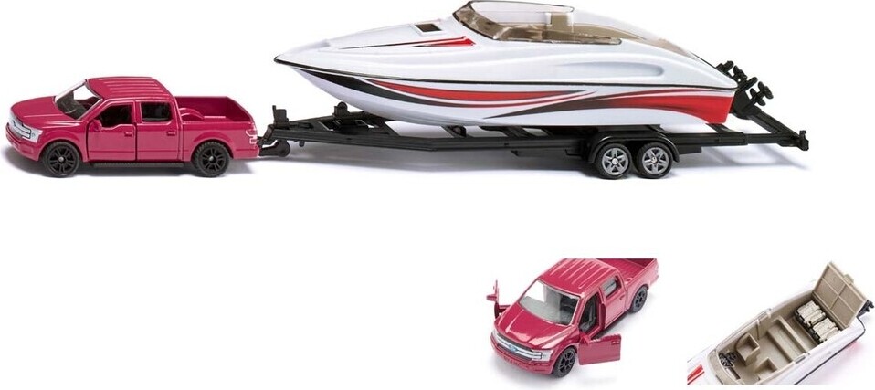 Siku - Ford F150 Med Motorbåd