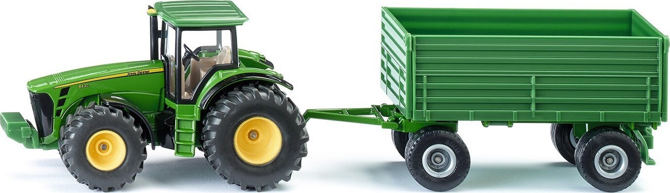 Se John deere traktor med trailer 1:50 hos Gucca.dk