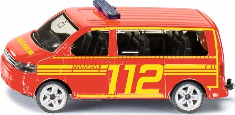 Siku 1547 - Vw T5 Brandledelsesbil - Fire Command Car - 1:87