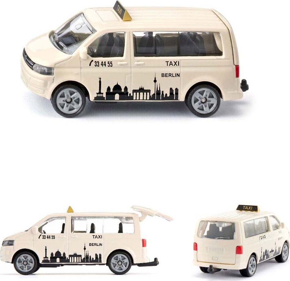 Siku 1555 - Vw T5 Taxa Legetøjsbil