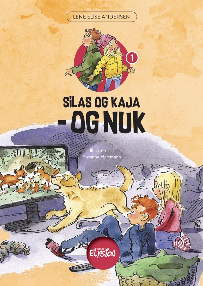 Billede af Silas Og Kaja - Og Nuk - Lene Elise Andersen - Bog hos Gucca.dk