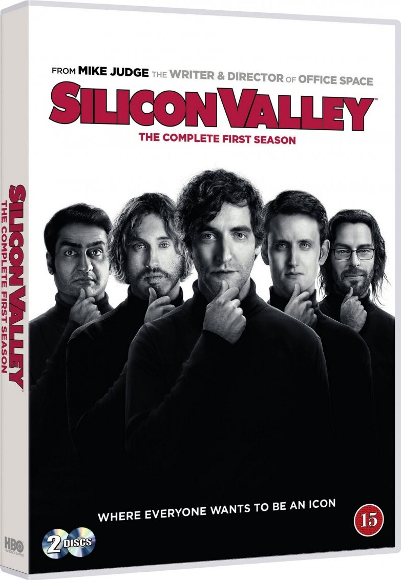 Silicon Valley - Sæson 1 - Hbo - DVD - Tv-serie