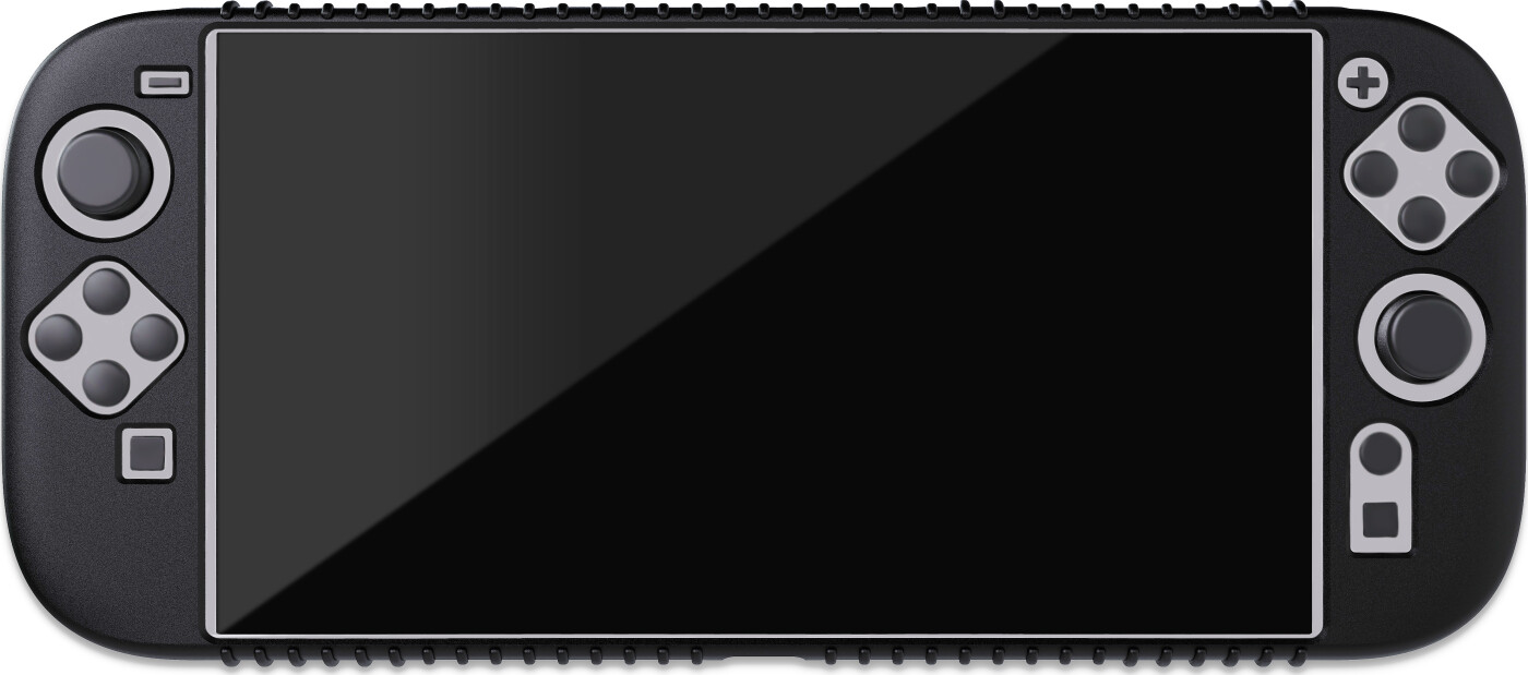 Silikonhandske Til Nintendo Switch Ii - Beskyttelseshylster I Sort