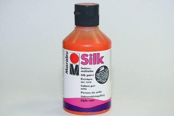 Silkemaling - Rødorange 250 Ml - Marabu