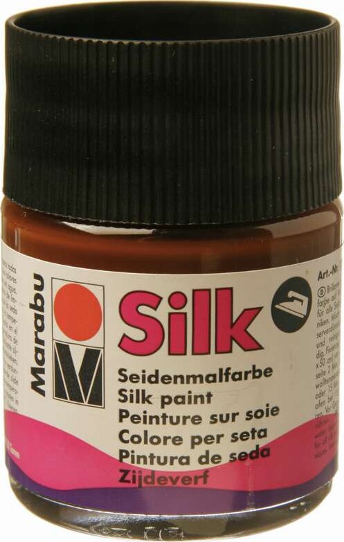 Silkemaling - Brun - Silk - 50 Ml - Marabu