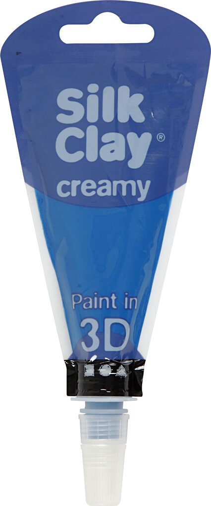Se Silk Clay Creamy - Blå - 35 Ml hos Gucca.dk