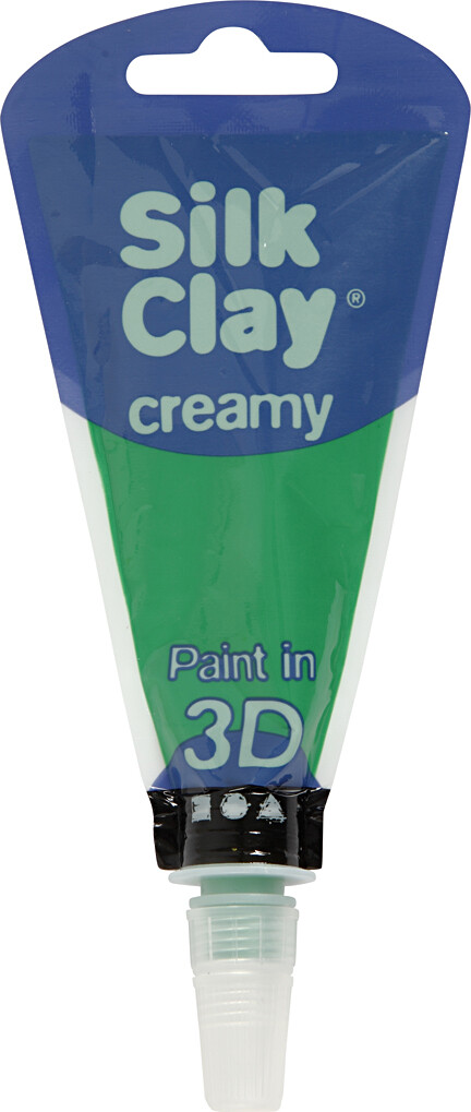 Se Silk Clay Creamy - Grøn - 35 Ml hos Gucca.dk