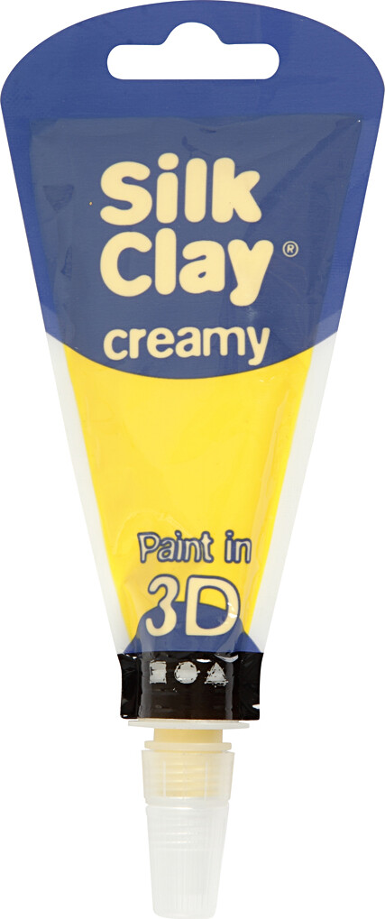 Se Silk Clay Creamy - Gul - 35 Ml hos Gucca.dk