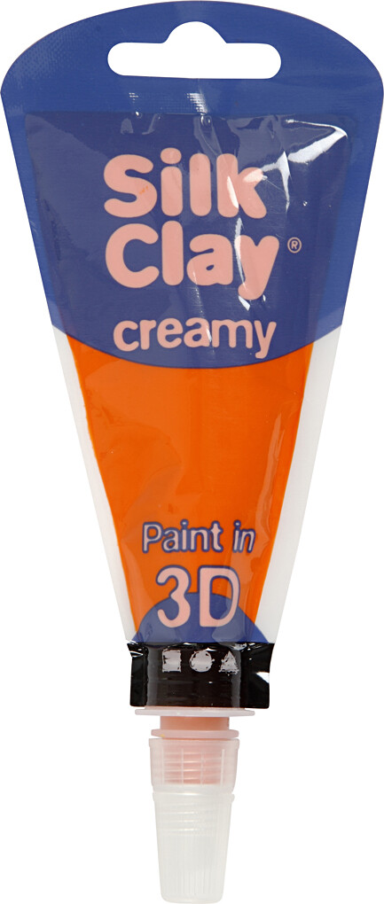 Se Silk Clay Creamy - Orange - 35 Ml hos Gucca.dk