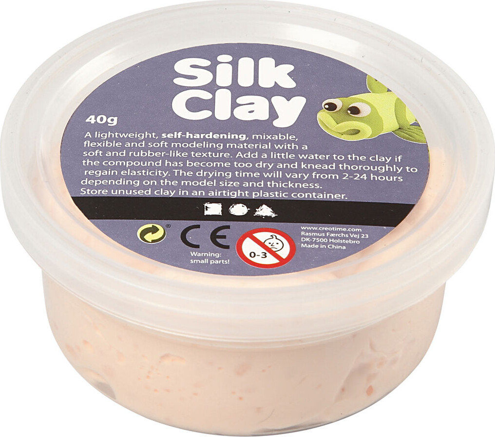 Silk Clay - Lys Pudder - Modellervoks - 40 G