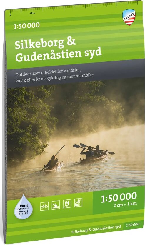 Silkeborg & Gudenåstien Syd 1:25 000 - Bog