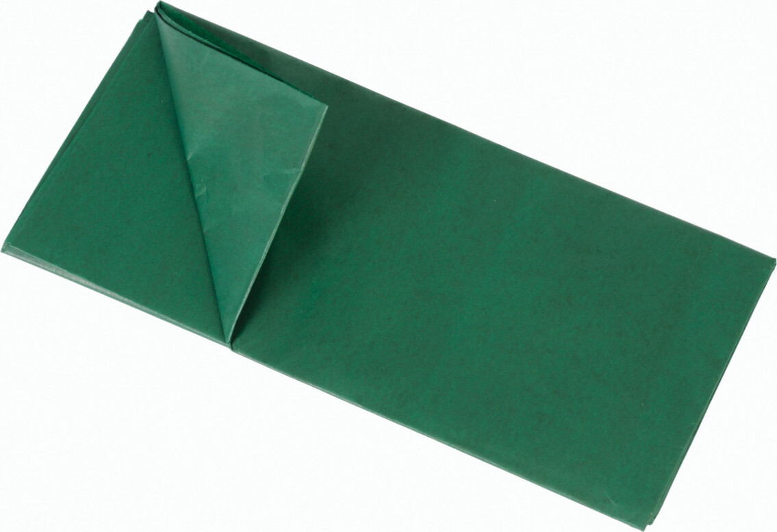 Silkepapir 5ark 50x70 Mørk Grøn - 49 billede